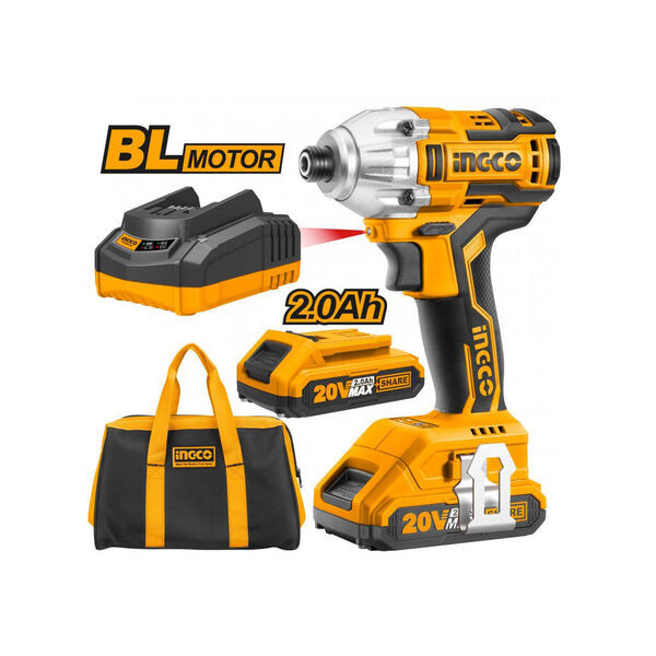 Impulse drill driver 20 V INGCO CIRLI2002